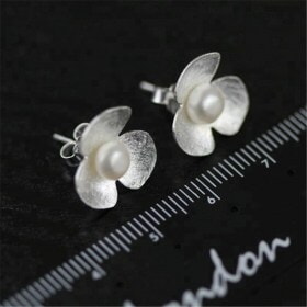 Fashion-Silver-Clover-Flower-Natural-pearl-jewelry (5)